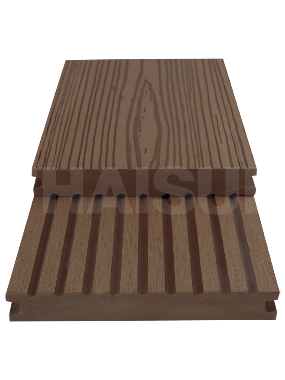 Wood Plastic Composite Decking GW008-3D-C19